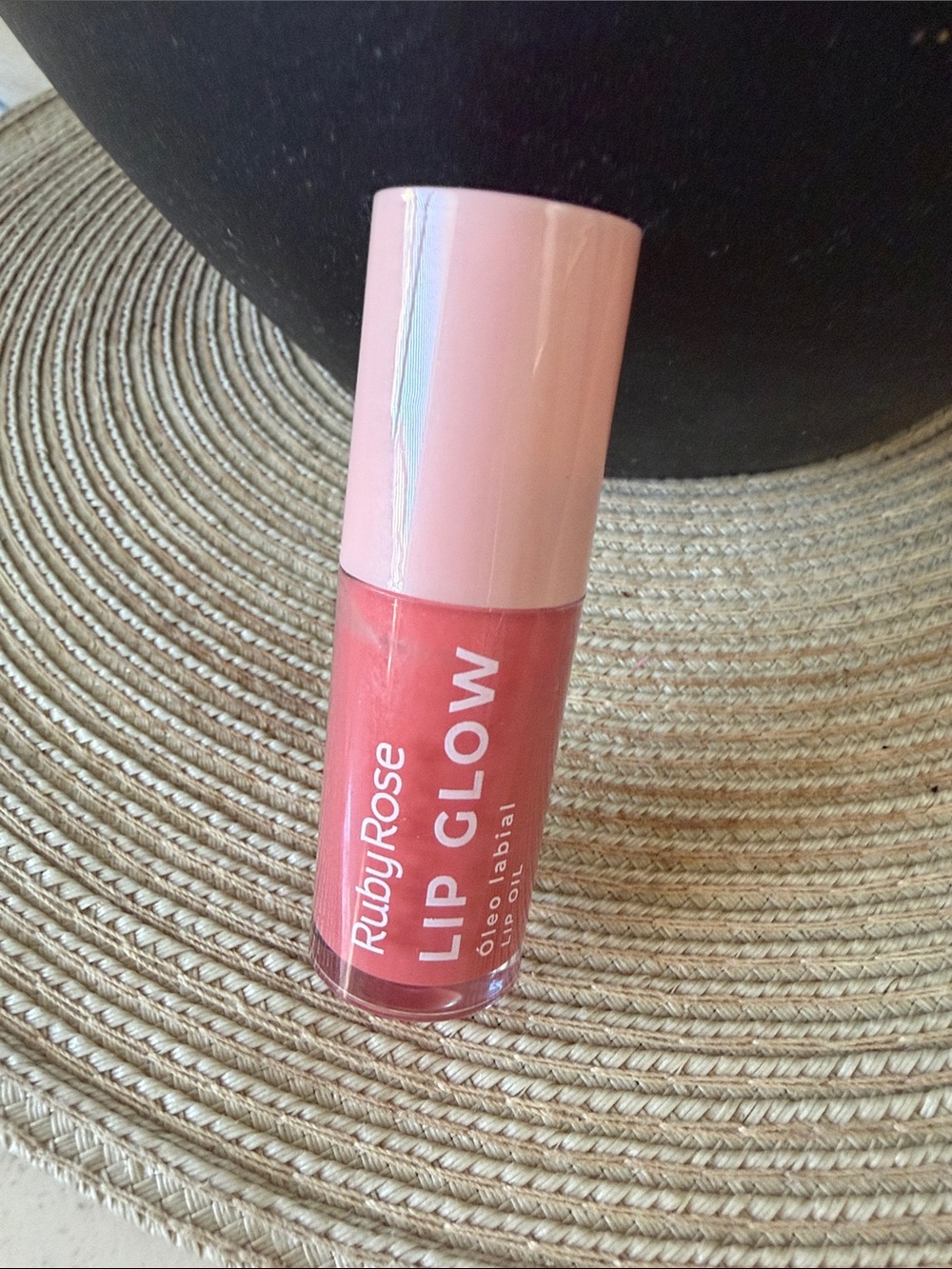 Ruby Rose Lip Glow Hydrating Lip Oil — Pink Coral